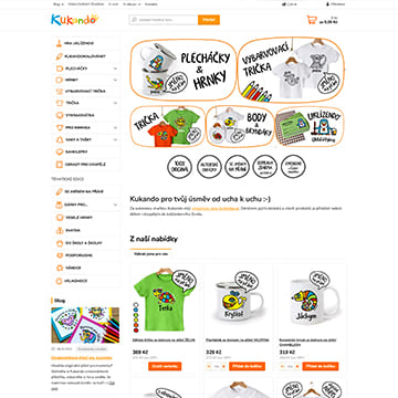 Náhľad e-shopu Kukando.cz
