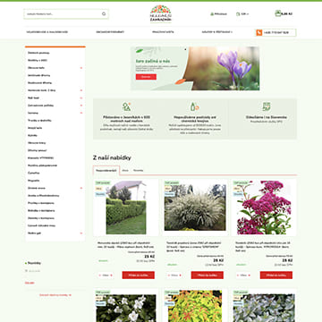 Náhľad e-shopu NejlevnějšíZahradník.cz