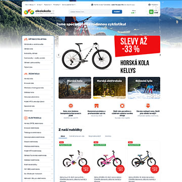Náhľad e-shopu OkoloKola.cz