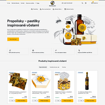 Náhľad e-shopu Propolisky.cz