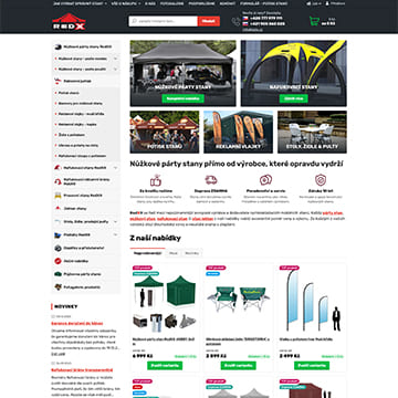 Náhľad e-shopu RedX.cz